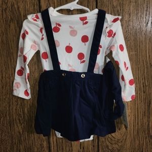 Cat & jack | apple overalls